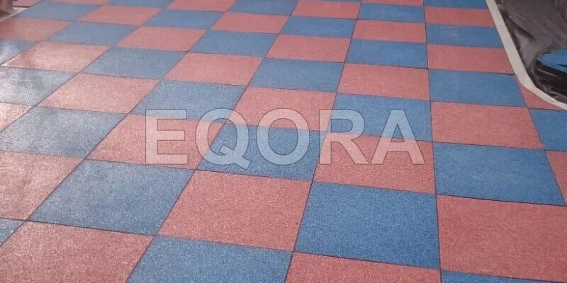 Резиновое покрытие из крошки для автосервисов в Лыткарино